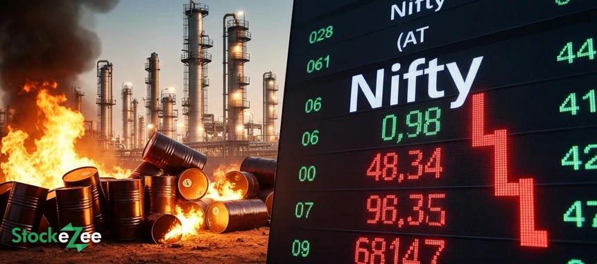 Nifty Faces Worst Month Since Covid Crash Amid Geopolitical Tensions and FII Selling